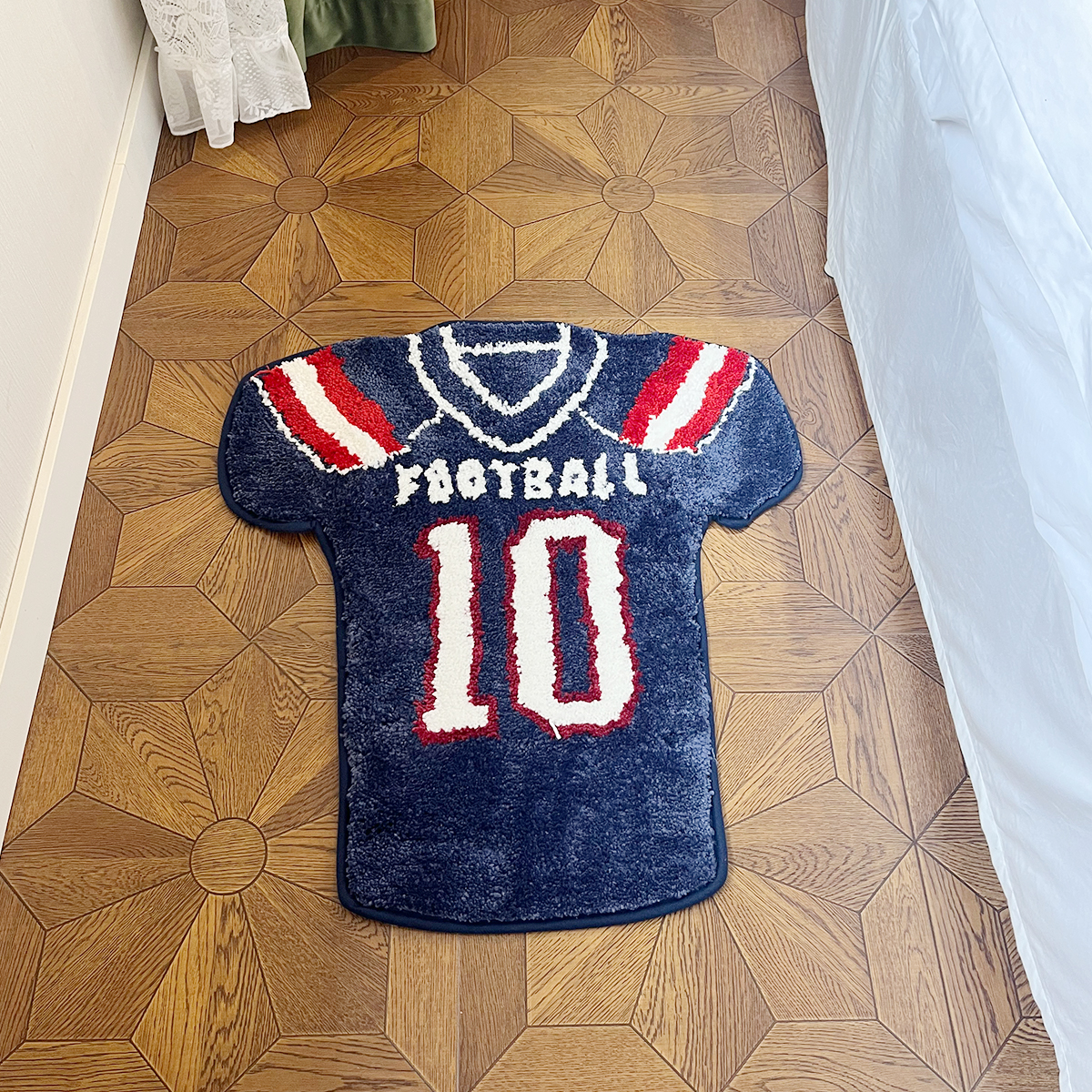 Rugby Clothes Tufted Rugs Bedroom Rug Soft Fluffy Bedside Carpet Floor Pad Mat Doormat Home Room Decor