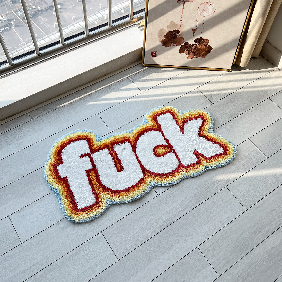 Rainbow Fuck Rug