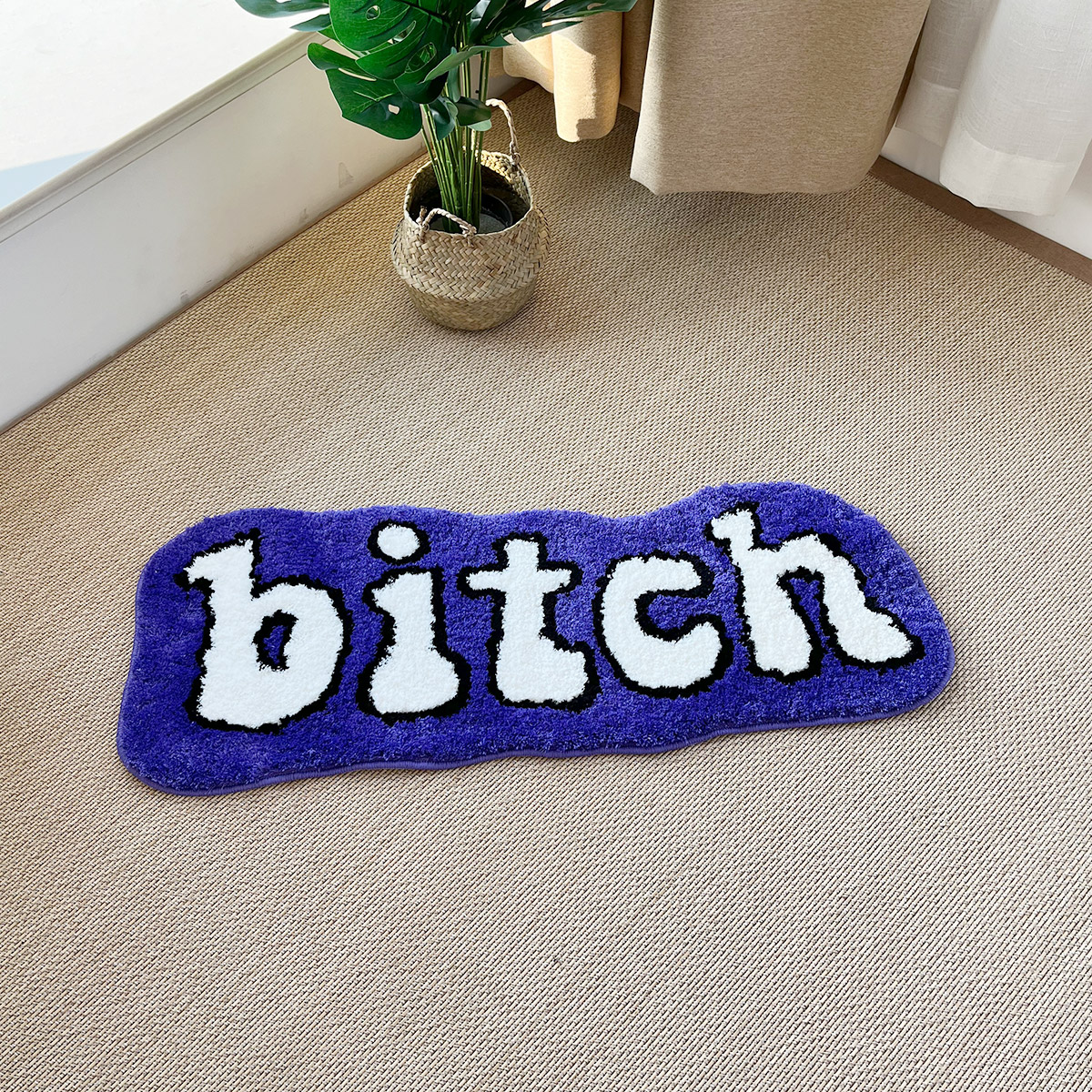 Purple Bitch Rug