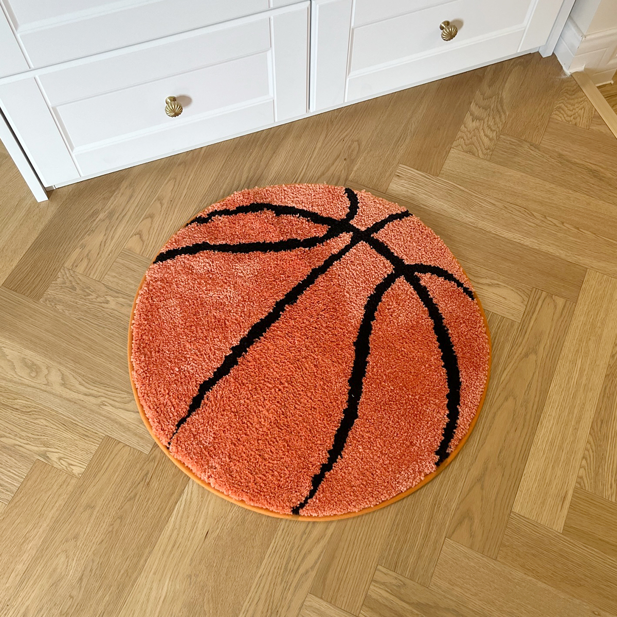 LAKEA Basketball Tufted Rugs Doormat Mat Anti-Slip Kitchen Bedroom Handmade Tufted Rug Carpet Living Room Entrance Rug Home Deco