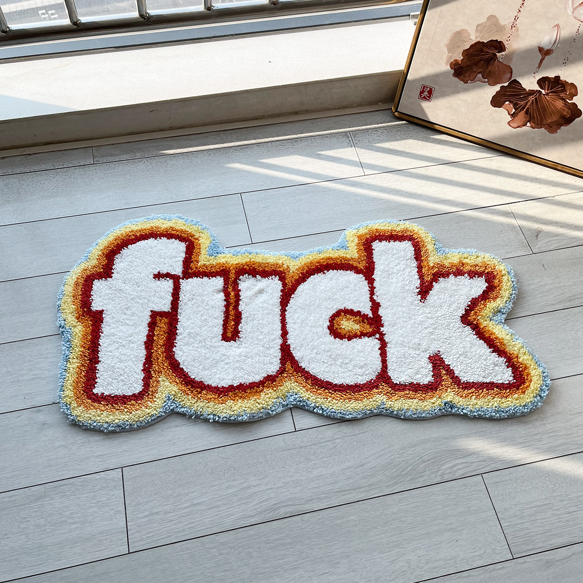 Rainbow Fuck Rug
