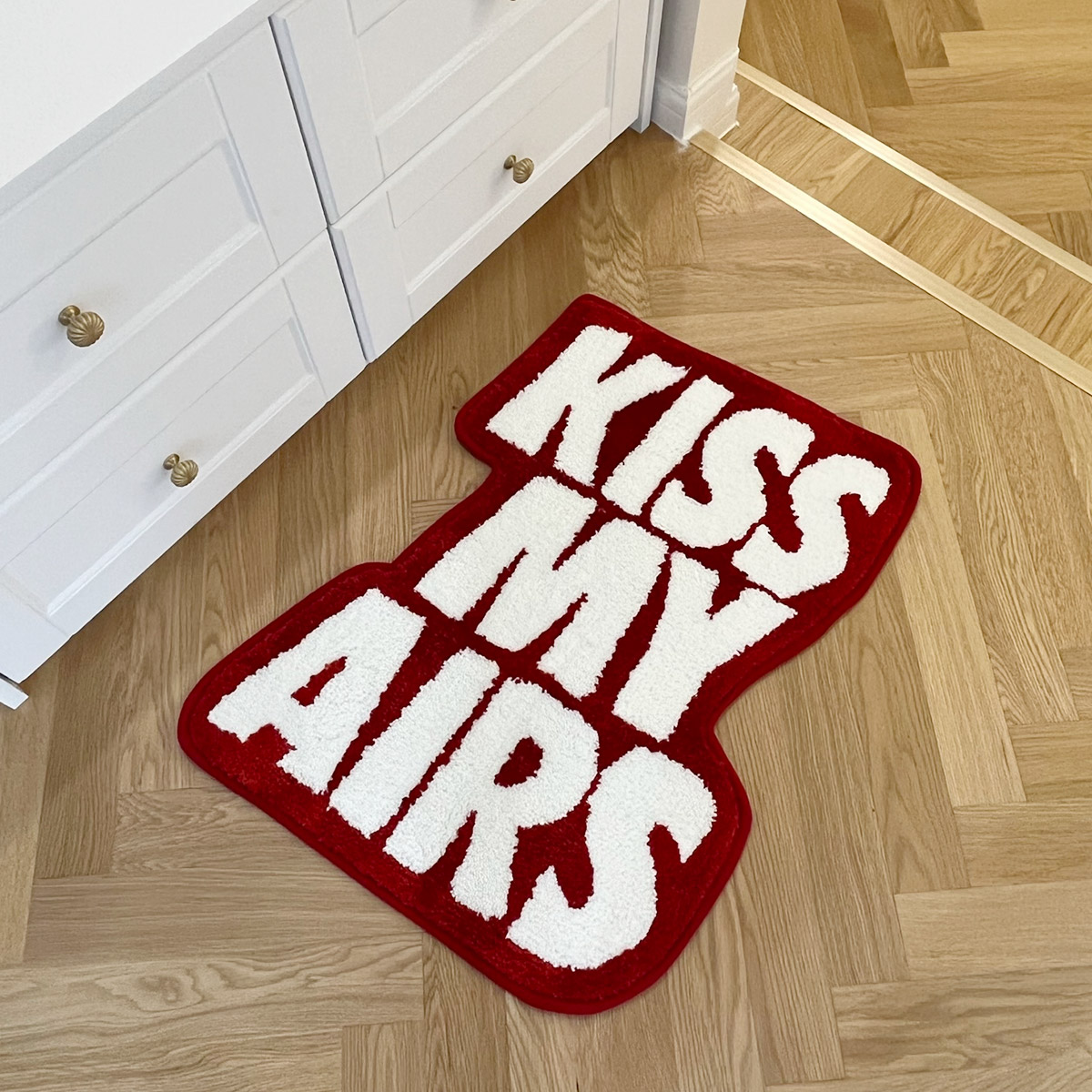 Kiss my airs rug