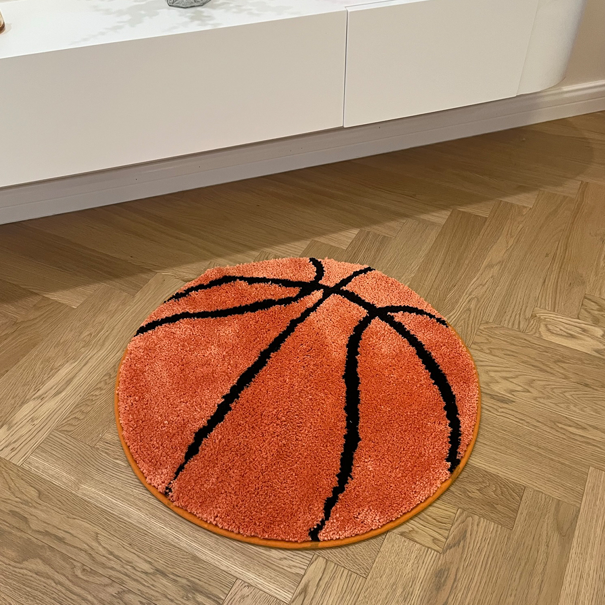 LAKEA Basketball Tufted Rugs Doormat Mat Anti-Slip Kitchen Bedroom Handmade Tufted Rug Carpet Living Room Entrance Rug Home Deco