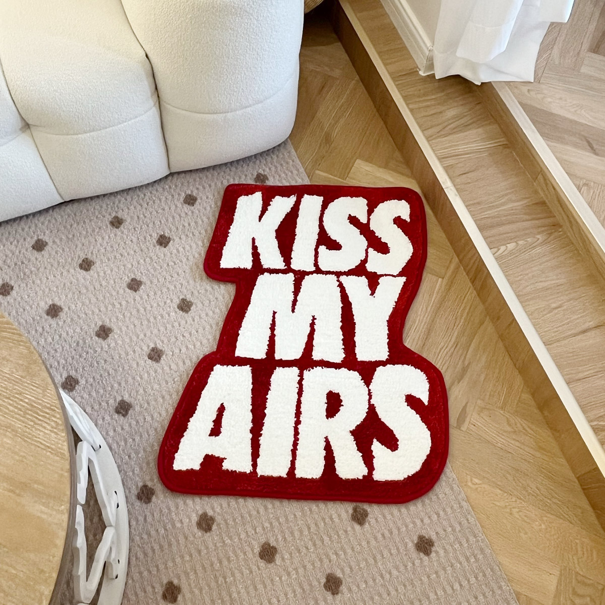 Kiss my airs rug