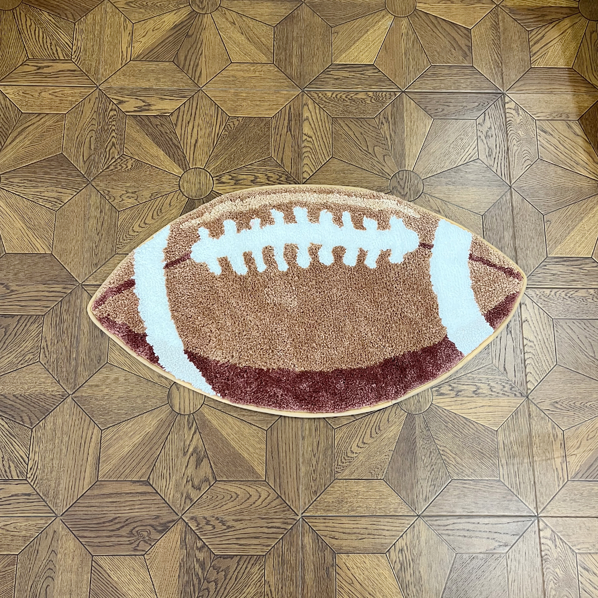 Football Tufted Rugs Bedroom Rug Soft Fluffy Bedside Carpet Floor Pad Mat Doormat Home Room Decor