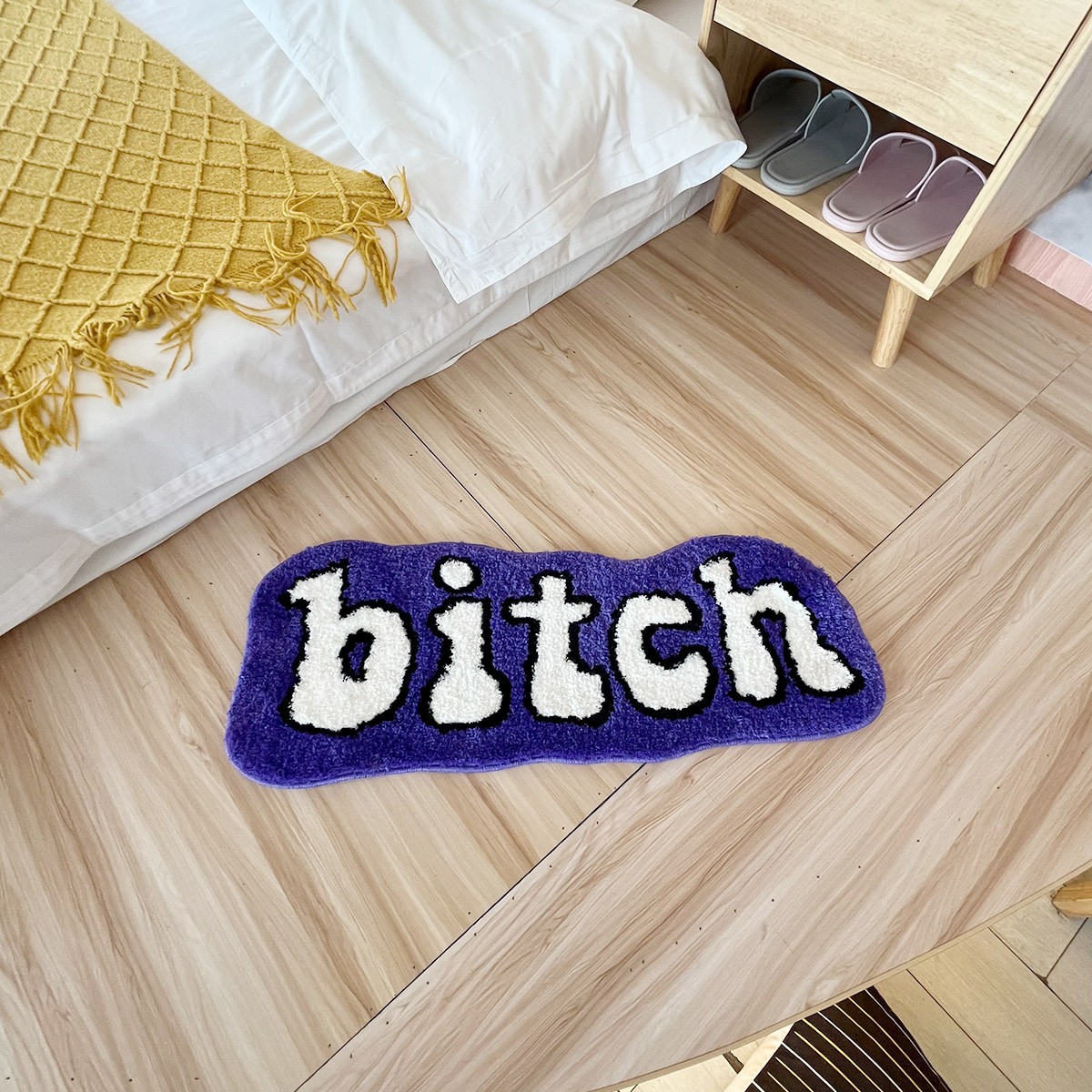 Purple Bitch Rug