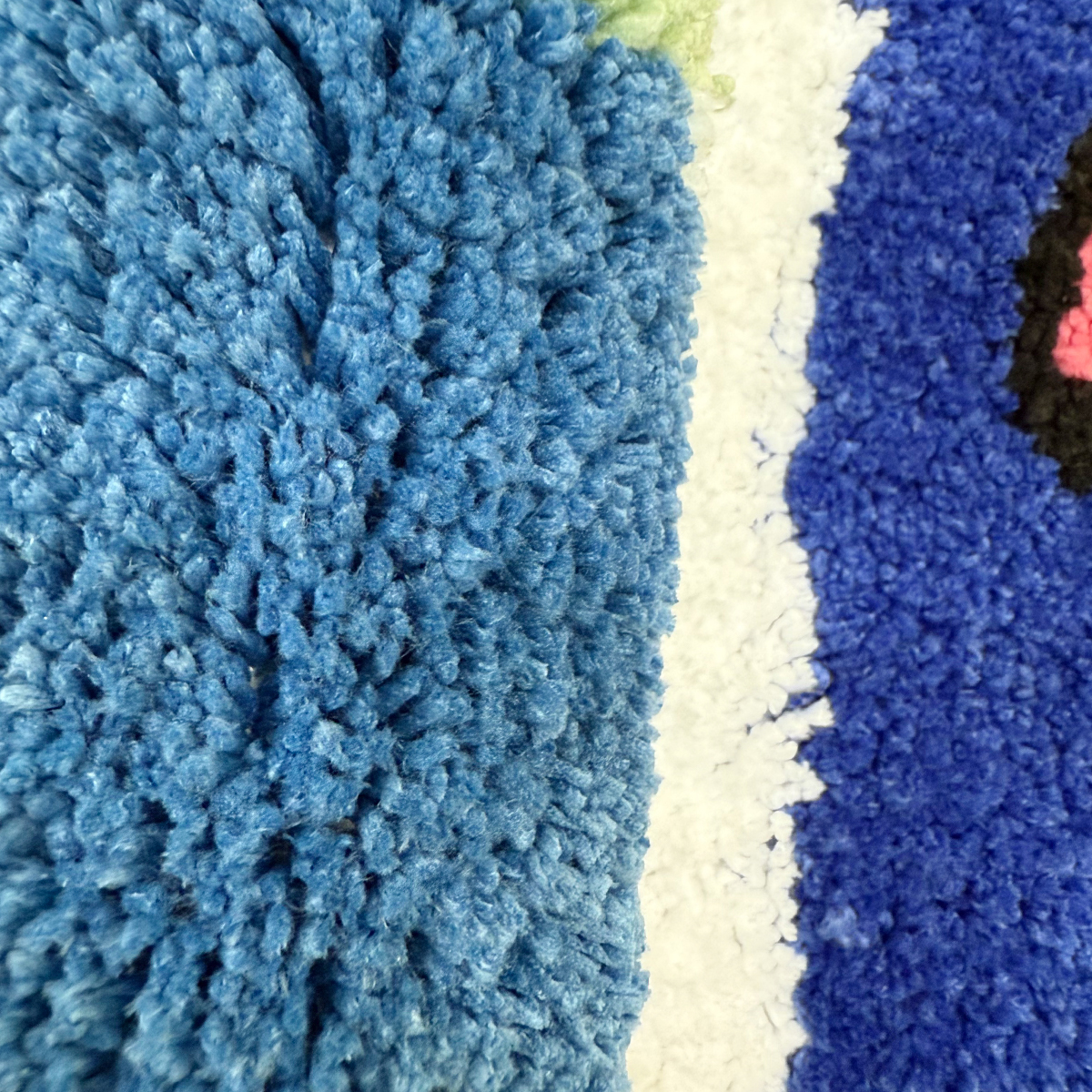 American Style Window Tufted Rug Household Bedroom Bedside Mat Creative Blanket Thickened Washable Flocking Non-Slip Floor Mat