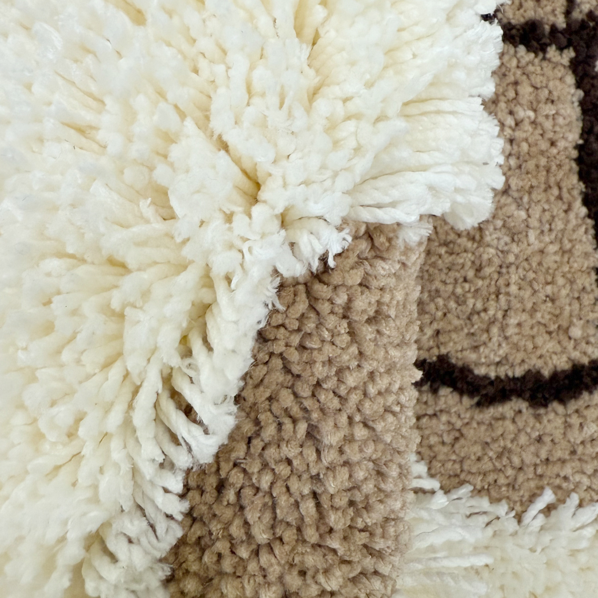 Cute Sheep Tufted Flocking Carpet Dormitory Mat Anti-slip Soft Floor Mat Bedroom Cartoon Fluffy Bedside Rug Fans Gift Home Decor