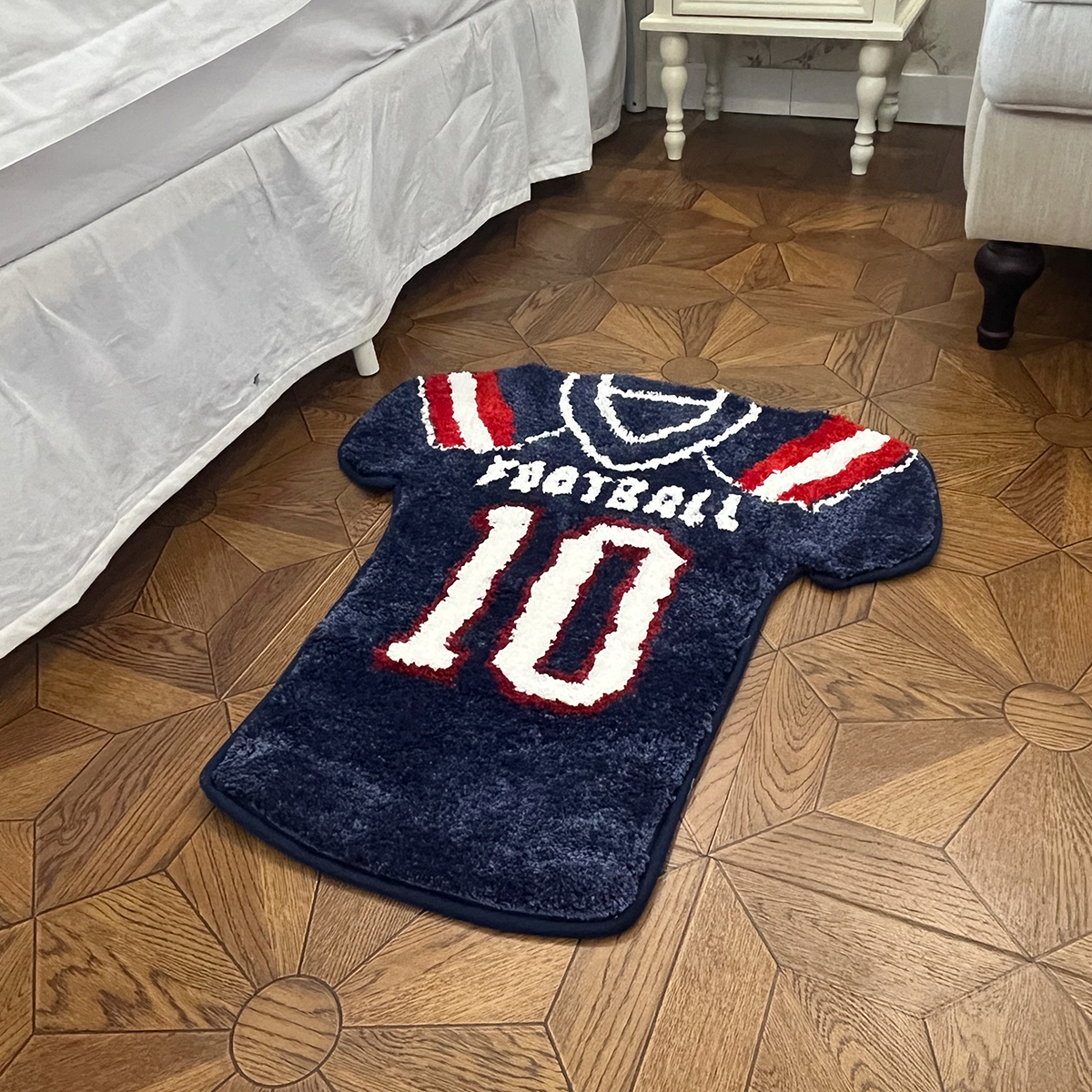 Rugby Clothes Tufted Rugs Bedroom Rug Soft Fluffy Bedside Carpet Floor Pad Mat Doormat Home Room Decor