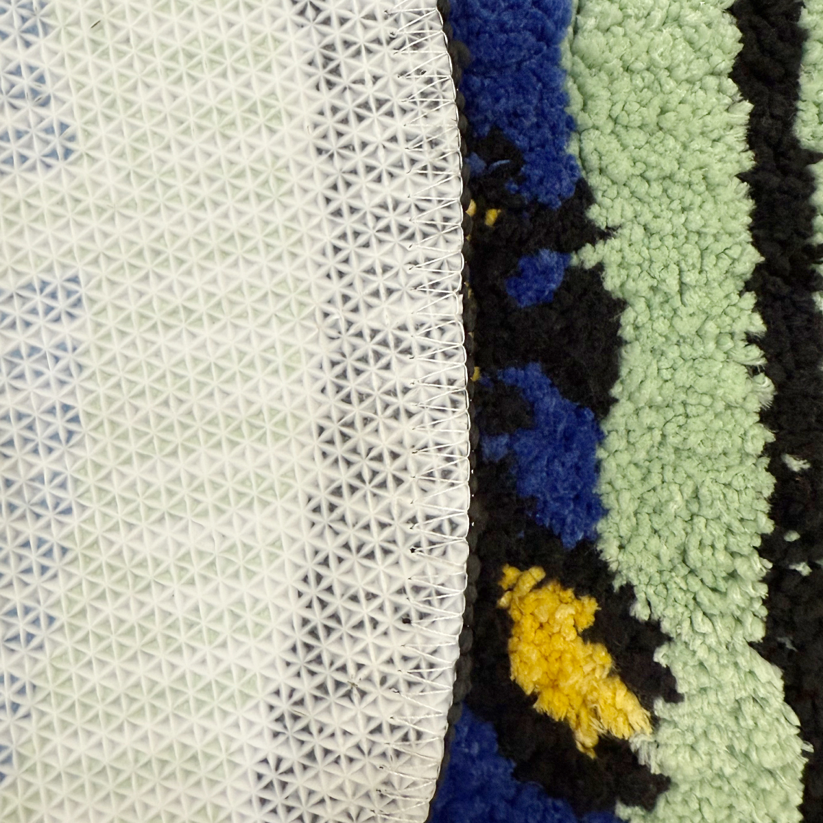 American Style Window Tufted Rug Household Bedroom Bedside Mat Creative Blanket Thickened Washable Flocking Non-Slip Floor Mat