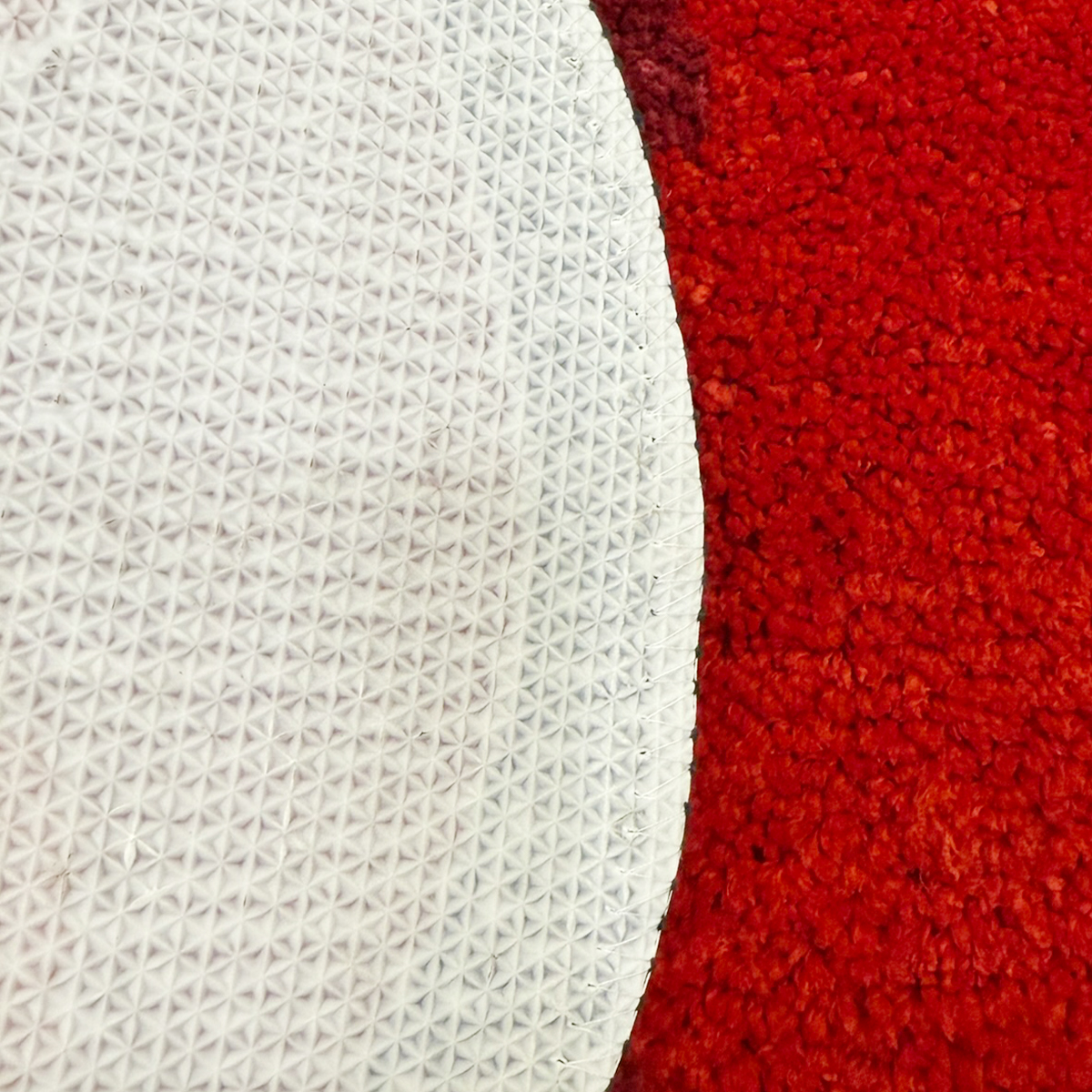 Cherry Red Lips Creative Pattern Rug Cloakroom Game room Housewarming Gift Handmade Non-Slip Unique Decorative Carpet Floor Pad