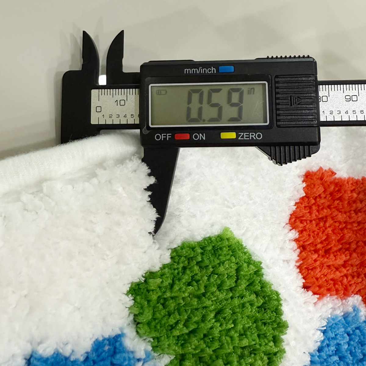 Colorful Balloon House Tufted Area Rug Bedroom Mat Simple Aesthetic Kawaii Housewarming Gift Handmade Non-Slip Decorative Rug