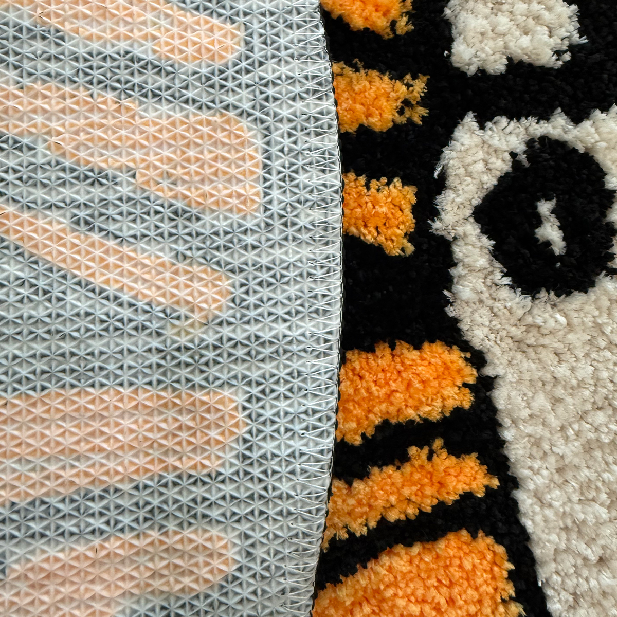 Eye Shape Yellow Lighter Small Rug Cool Mat Bathmat Rug Carpet Entrance Doormat Floor Anti Slip Foot Pad Aesthetic Home Decor