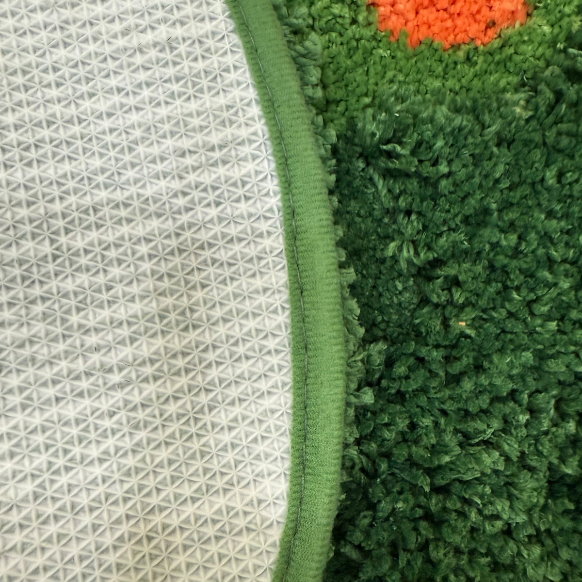 Cartoon Green Frog Flocking Rug Cute Fluffy Bath Door Study Dorm Mat Soft Modern Simplicity Carpet for Boy&Girl Bedroom Floor