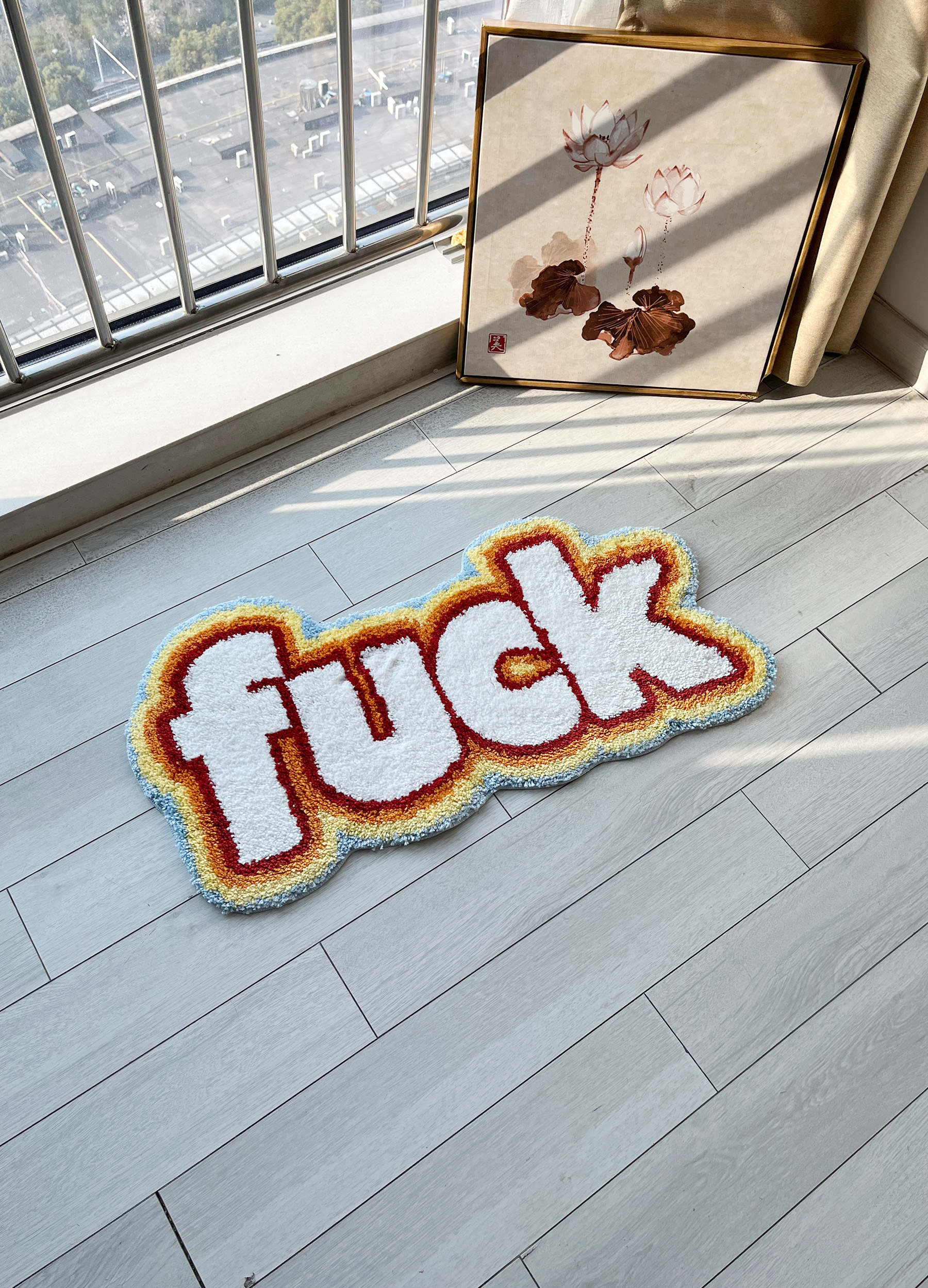 Rainbow Fuck Rug
