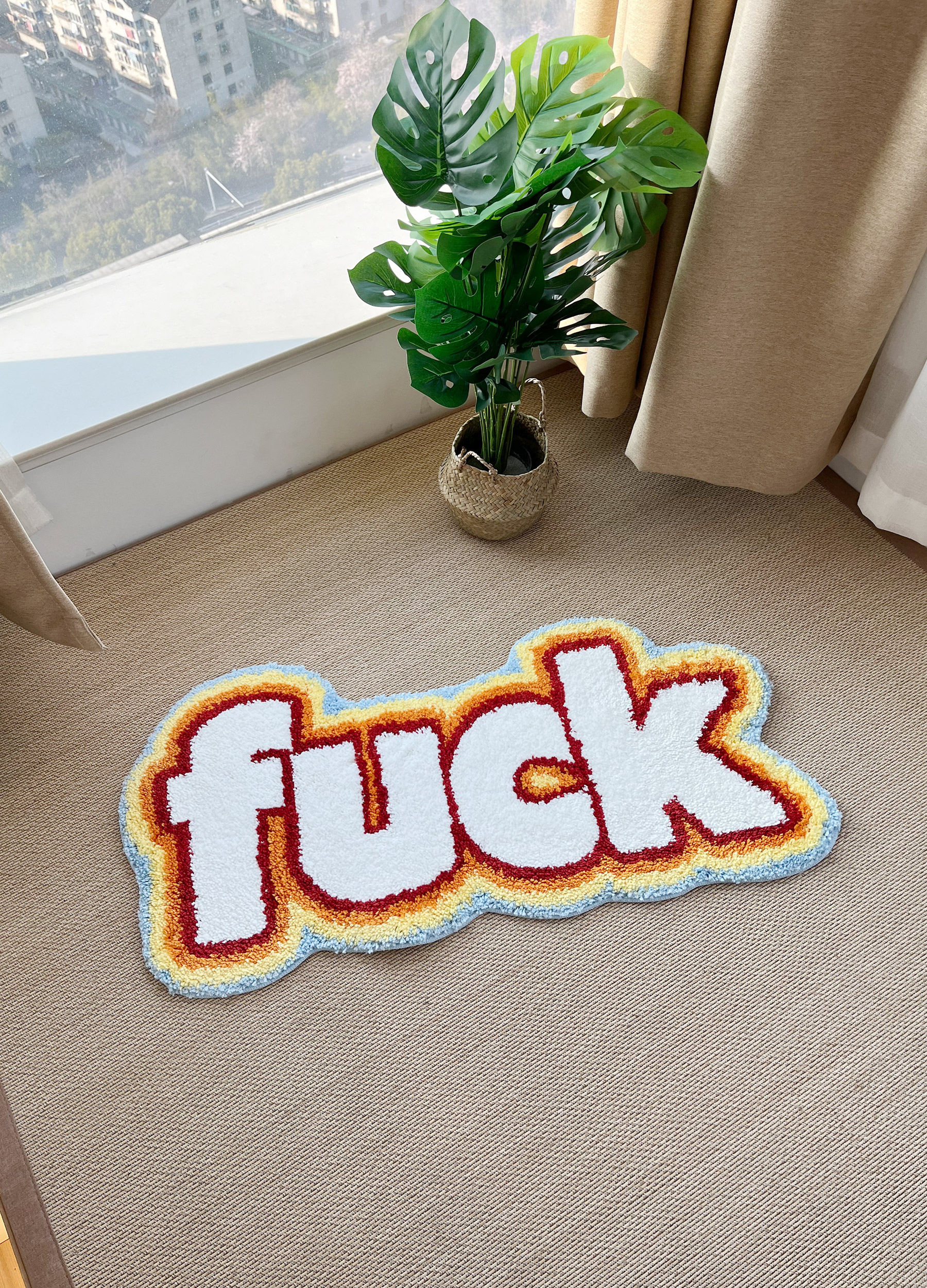 Rainbow Fuck Rug