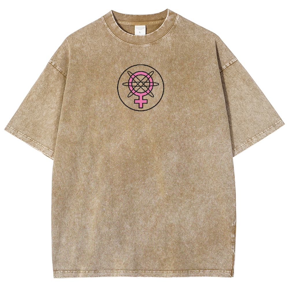 Invincible Unisex Fit Washed T-Shirt 2503012632