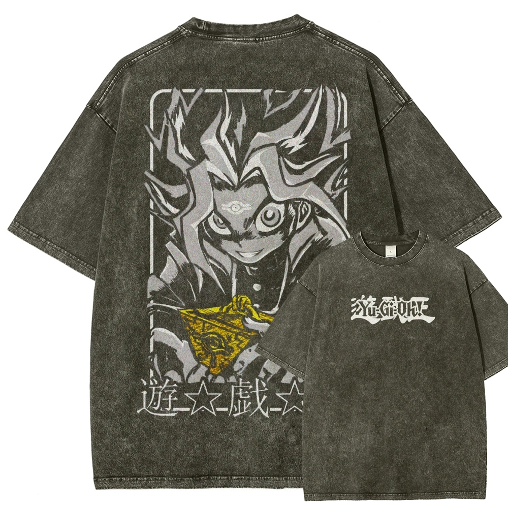 Yu-Gi-Oh! Unisex Fit Washed T-Shirt 2501008940