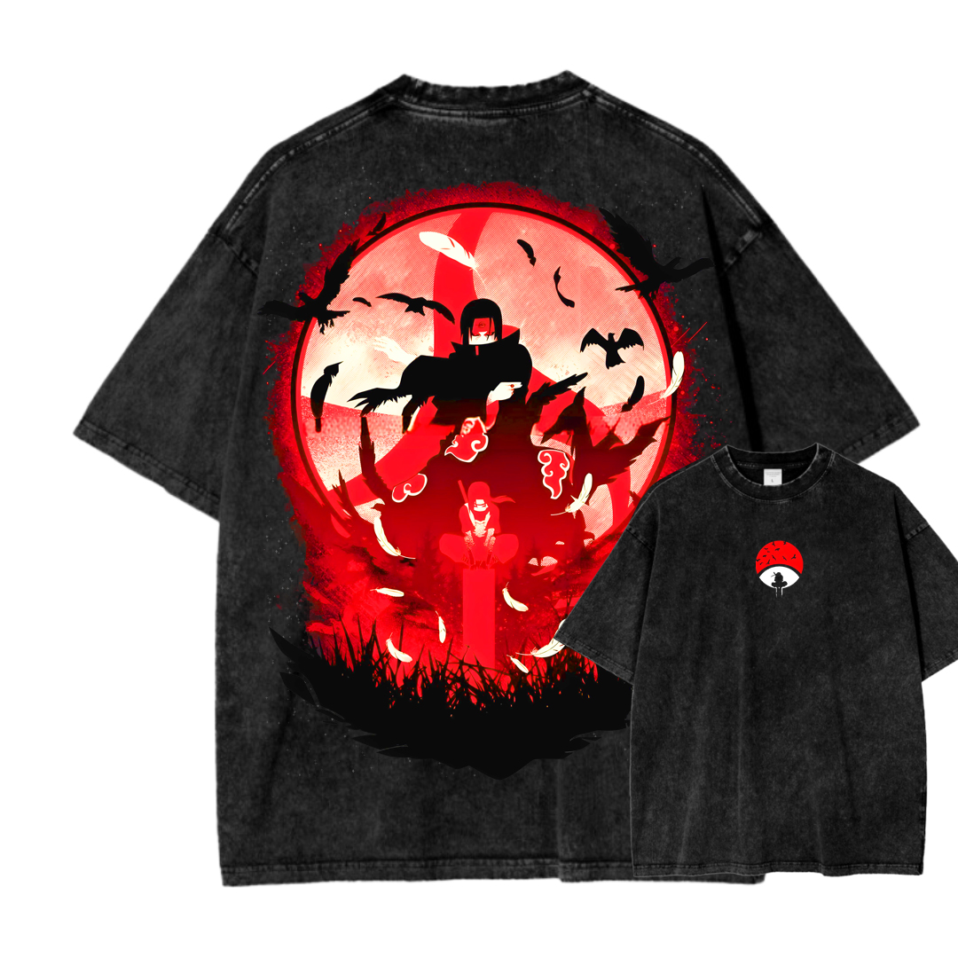 Naruto Unisex Fit Washed T-Shirt 2502006796