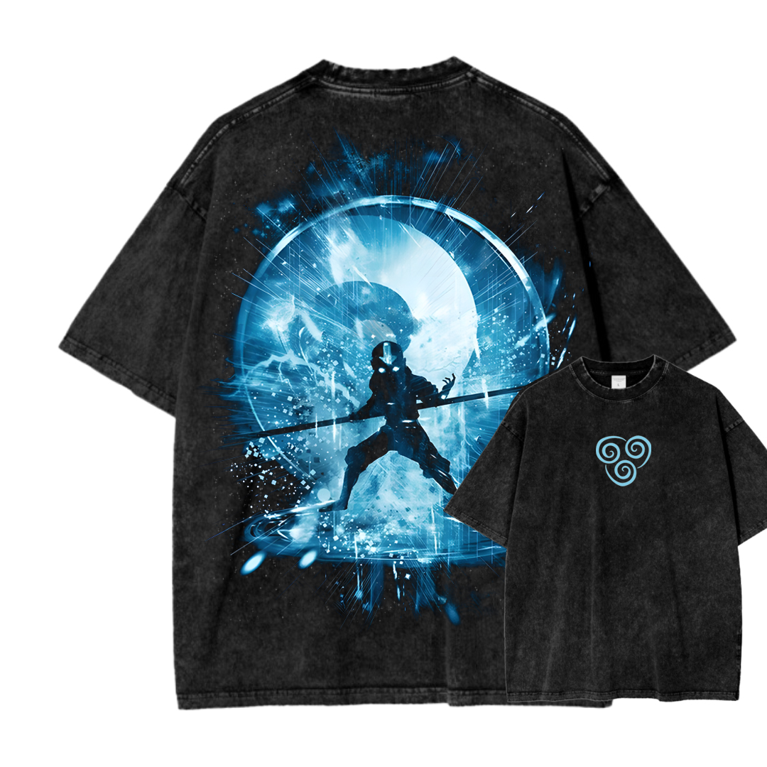 Avatar: The Last Airbender Unisex Fit Washed T-Shirt 2505008383