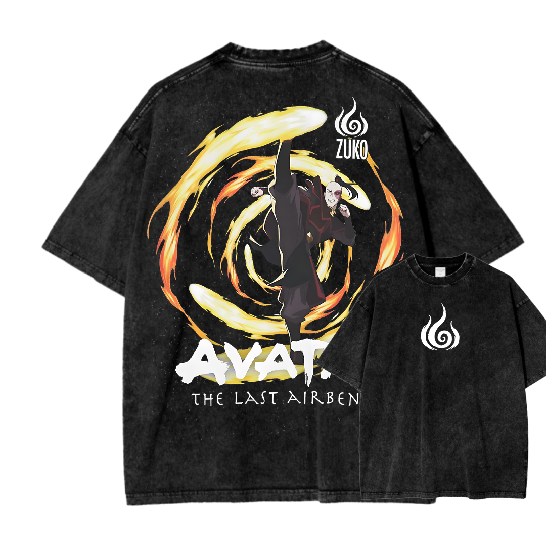Avatar: The Last Airbender Unisex Fit Washed T-Shirt 2505008391