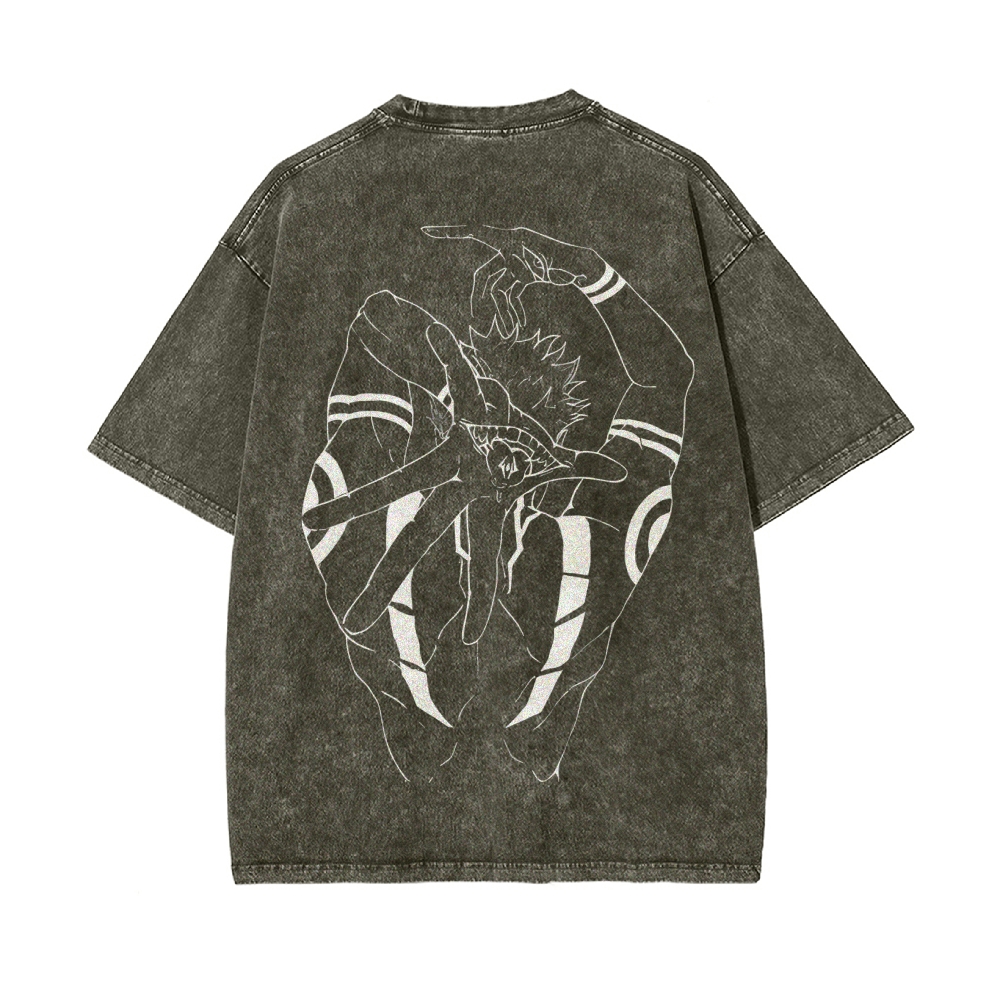 JUJUTSU Vintage Oversized T-Shirt