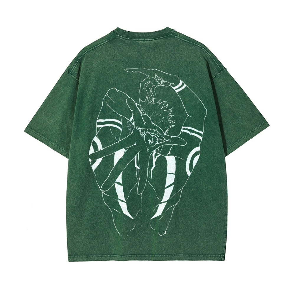 JUJUTSU Vintage Oversized T-Shirt