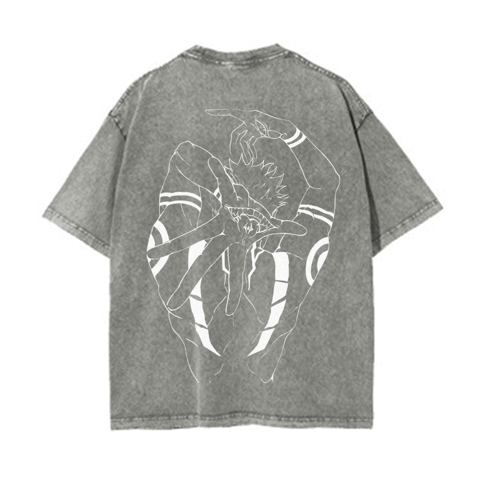 JUJUTSU Vintage Oversized T-Shirt
