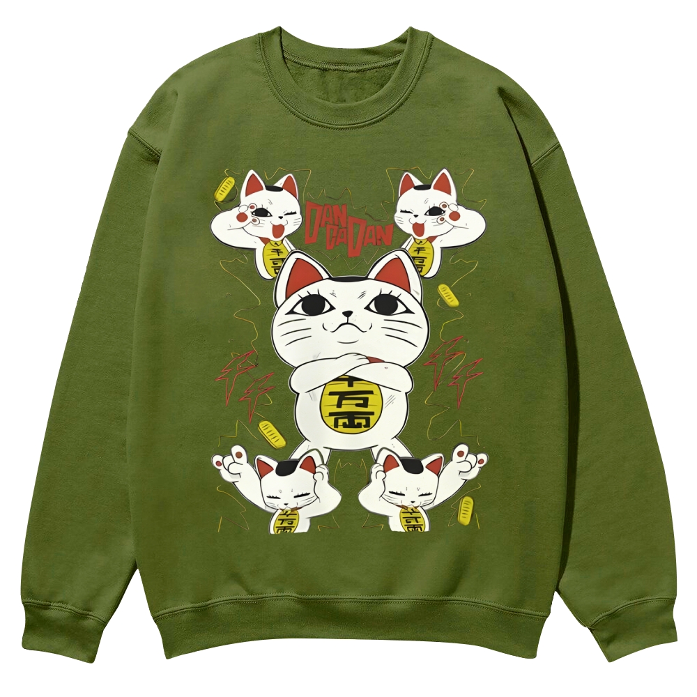 Dandadan Seiko Casual Crewneck Sweatshirt