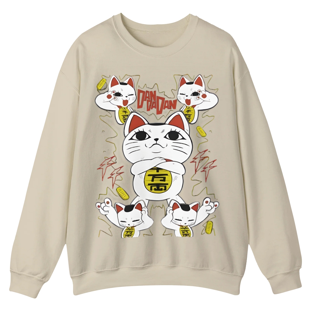 Dandadan Seiko Casual Crewneck Sweatshirt