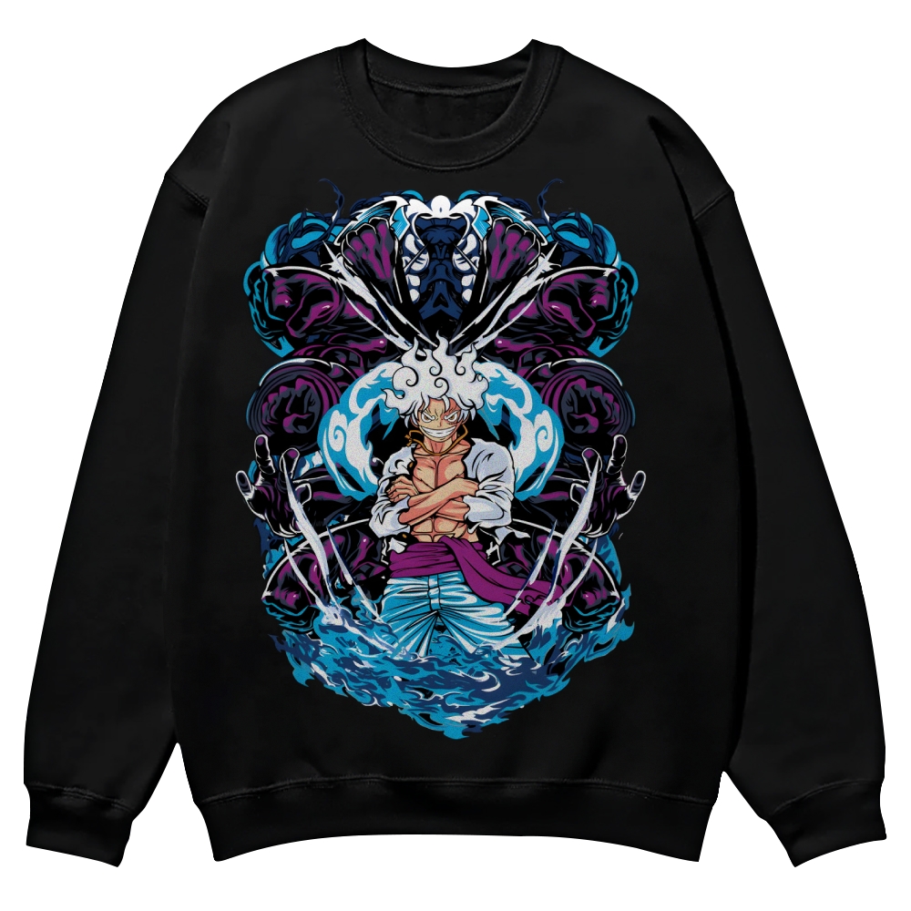 One Piece Luffy Gear 5 Streetwear Sweatshirt