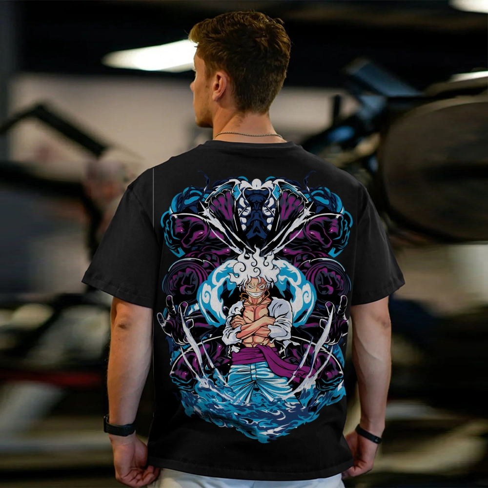 One Piece Luffy Gear 5 Tee Streetwear