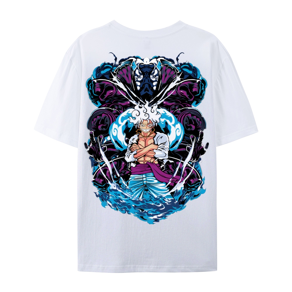 One Piece Luffy Gear 5 Tee Streetwear