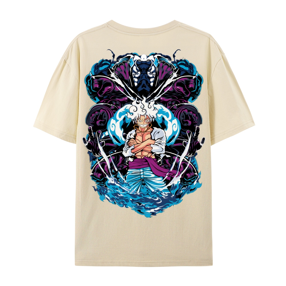 One Piece Luffy Gear 5 Tee Streetwear
