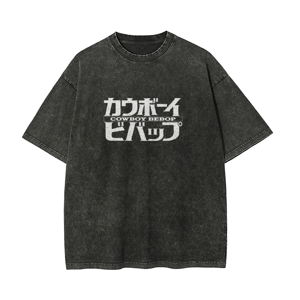 Cowboy Bebop Vintage Oversized T-Shirt