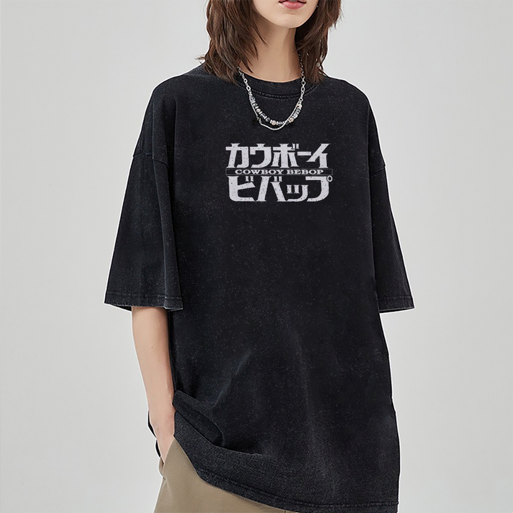 Cowboy Bebop Vintage Oversized T-Shirt