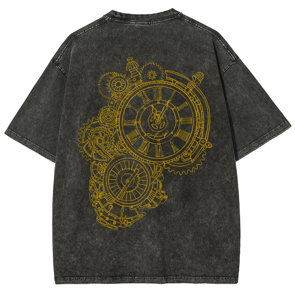 Jojo's Bizarre Adventure Unisex Fit Washed T-Shirt