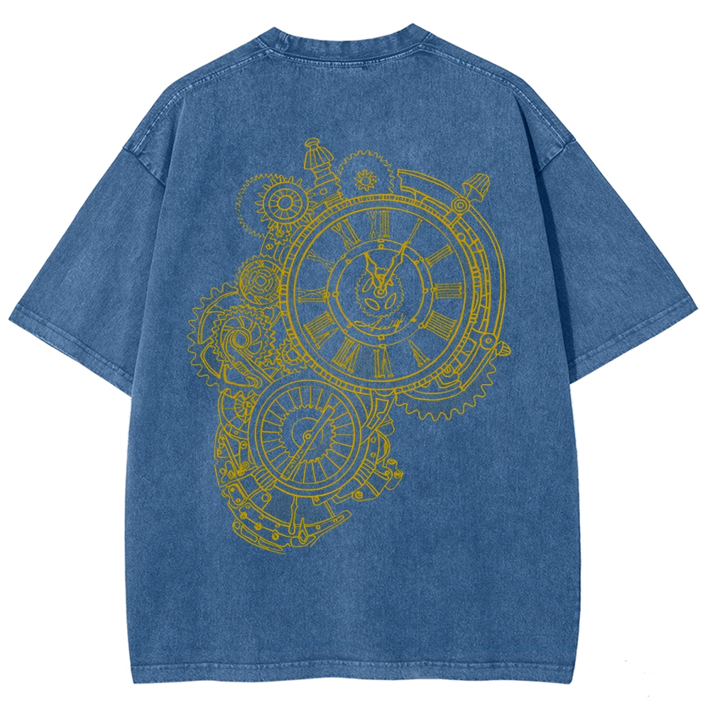 Jojo's Bizarre Adventure Unisex Fit Washed T-Shirt