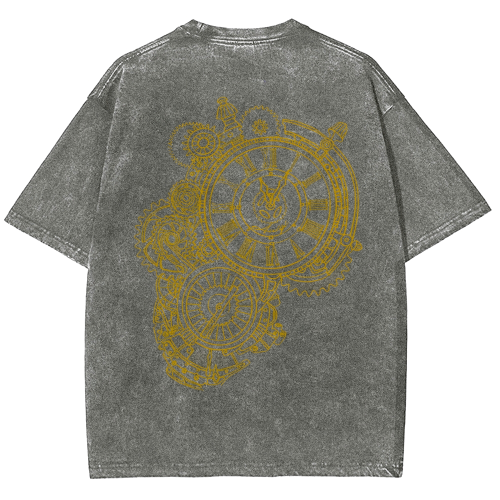 Jojo's Bizarre Adventure Unisex Fit Washed T-Shirt