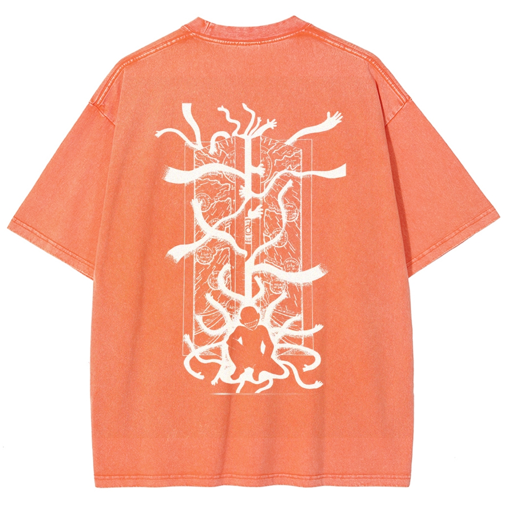 Full Metal Alchemist Unisex Fit Washed T-Shirt