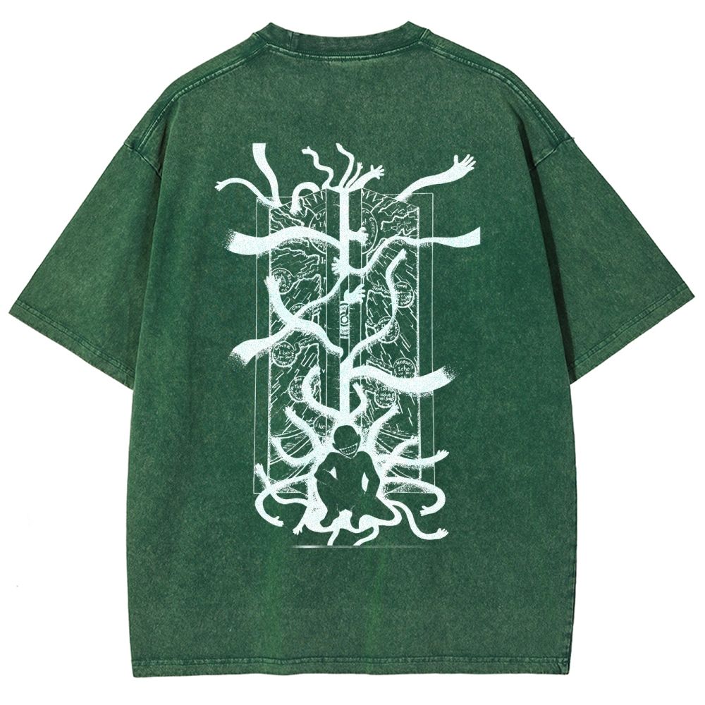 Full Metal Alchemist Unisex Fit Washed T-Shirt