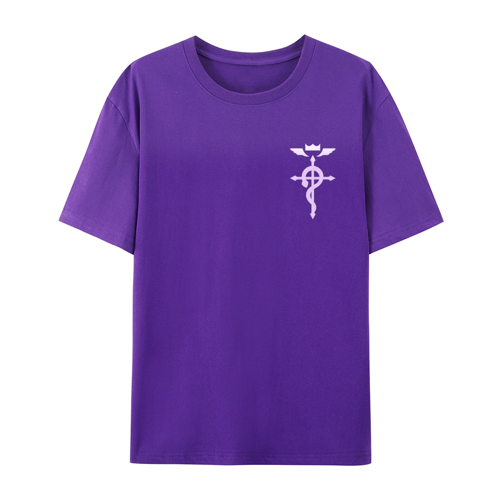 Full Metal Alchemist Casual Short Sleeve T-Shirt