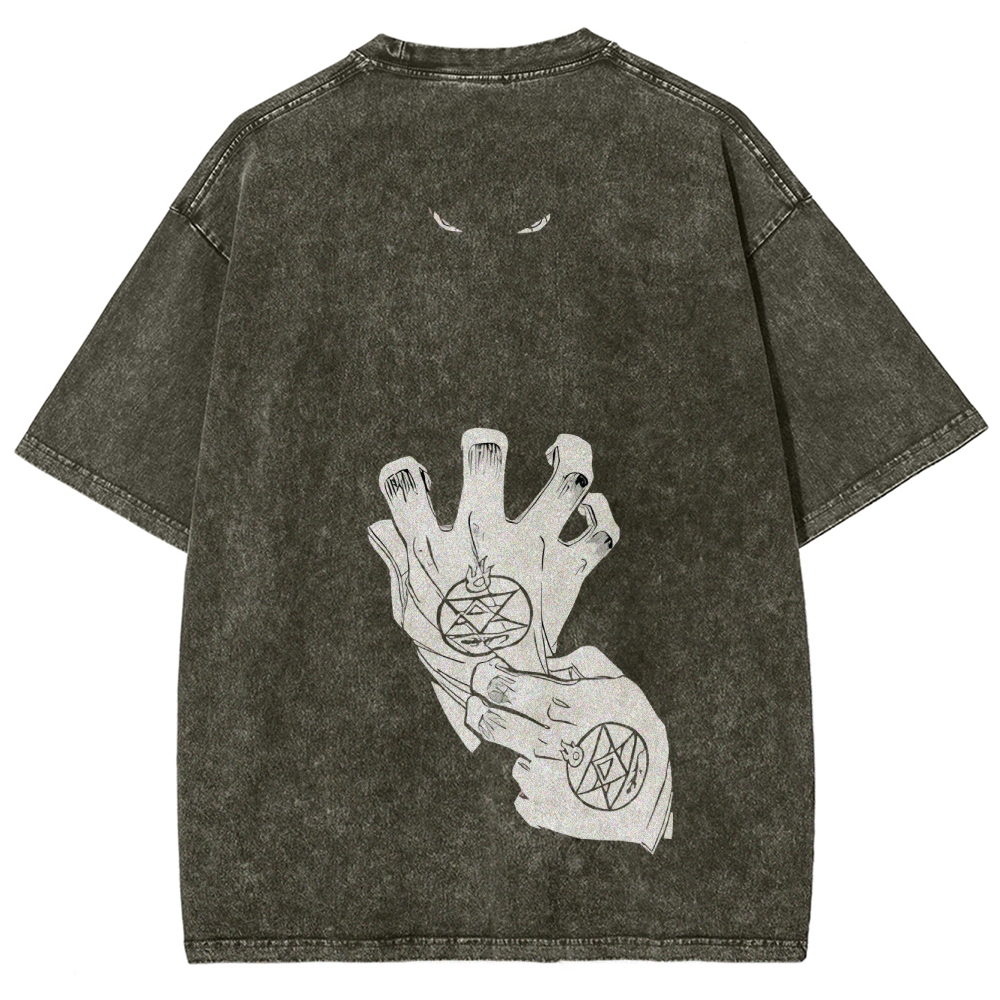 Alucard Hellsing Washed T-Shirt