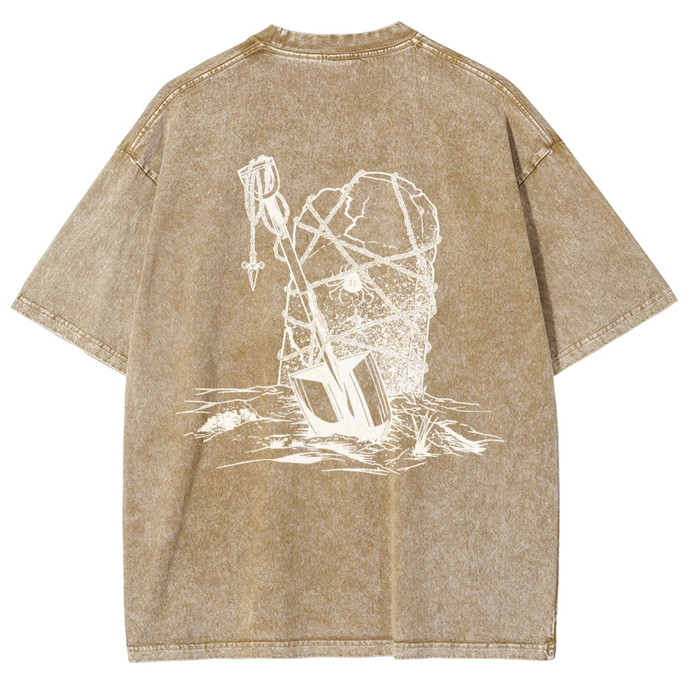 HunterxHunter Unisex Fit Washed T-Shirt