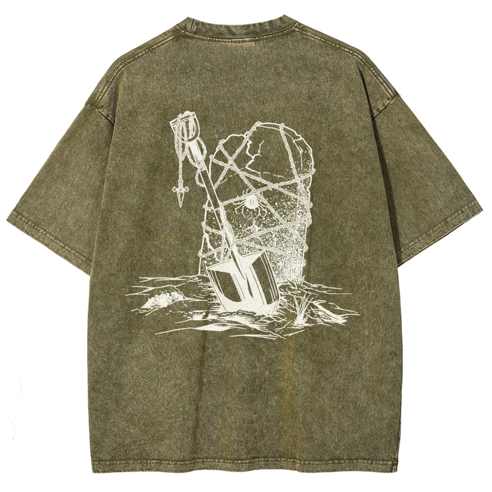 HunterxHunter Unisex Fit Washed T-Shirt