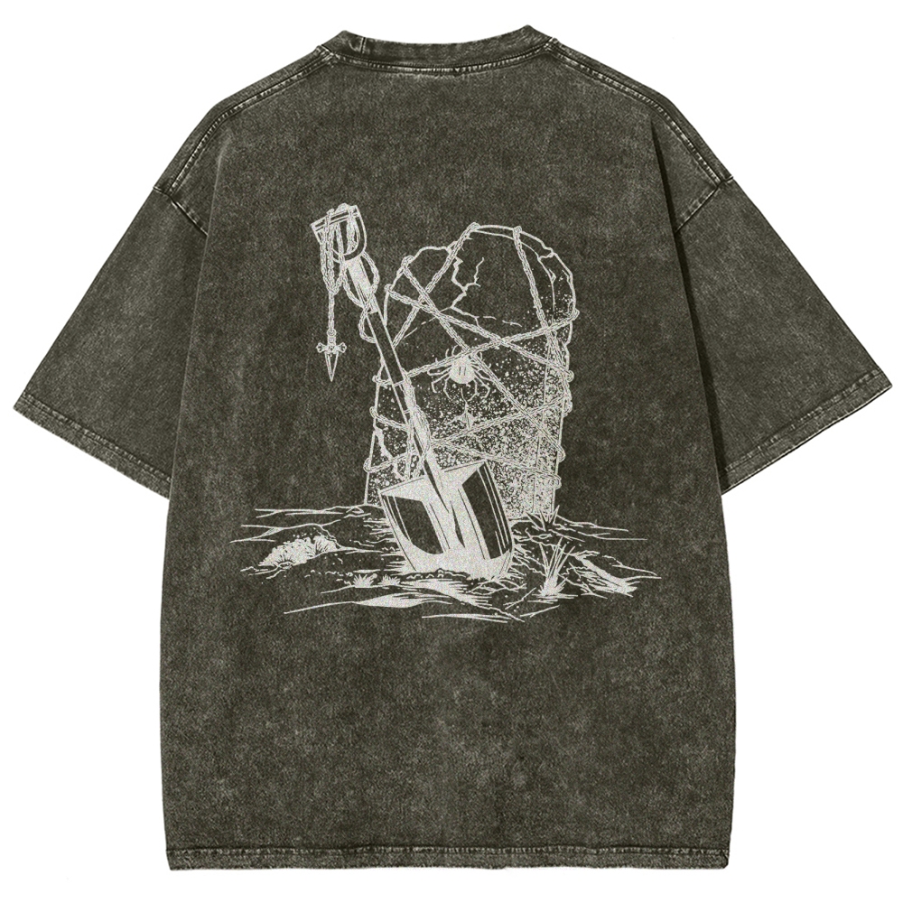 HunterxHunter Unisex Fit Washed T-Shirt