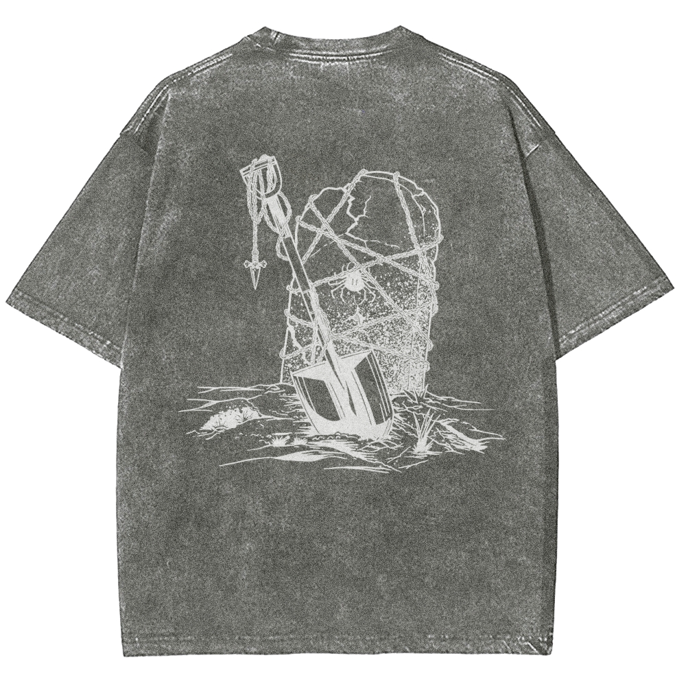 HunterxHunter Unisex Fit Washed T-Shirt