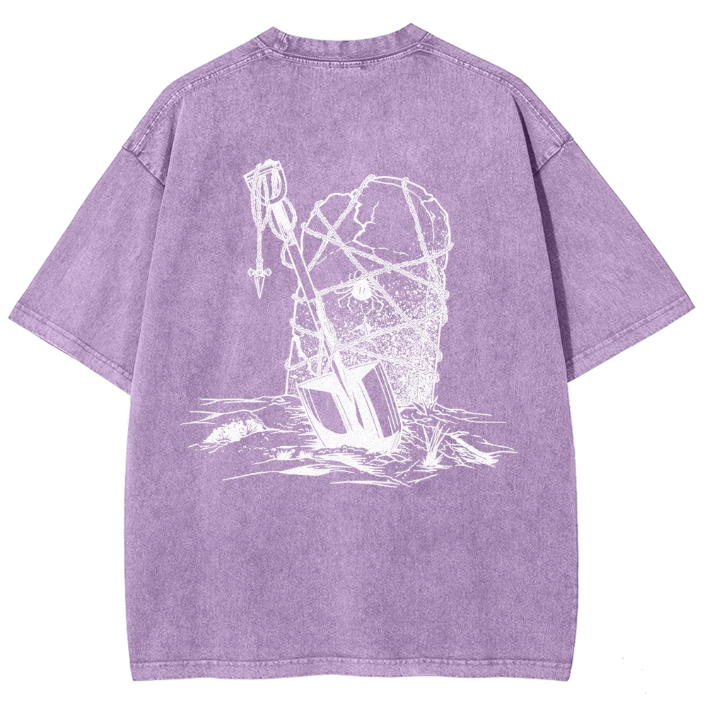 HunterxHunter Unisex Fit Washed T-Shirt