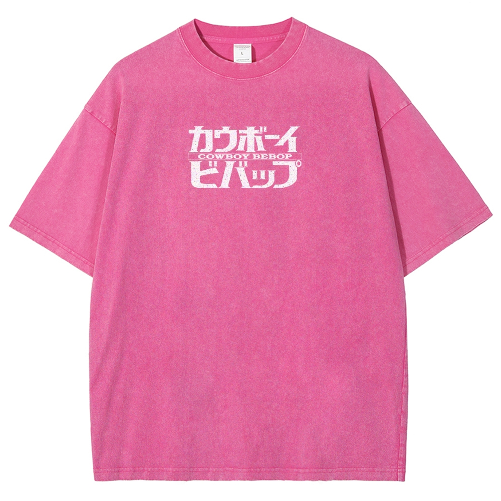 Cowboy Bebop Unisex Fit Washed T-Shirt