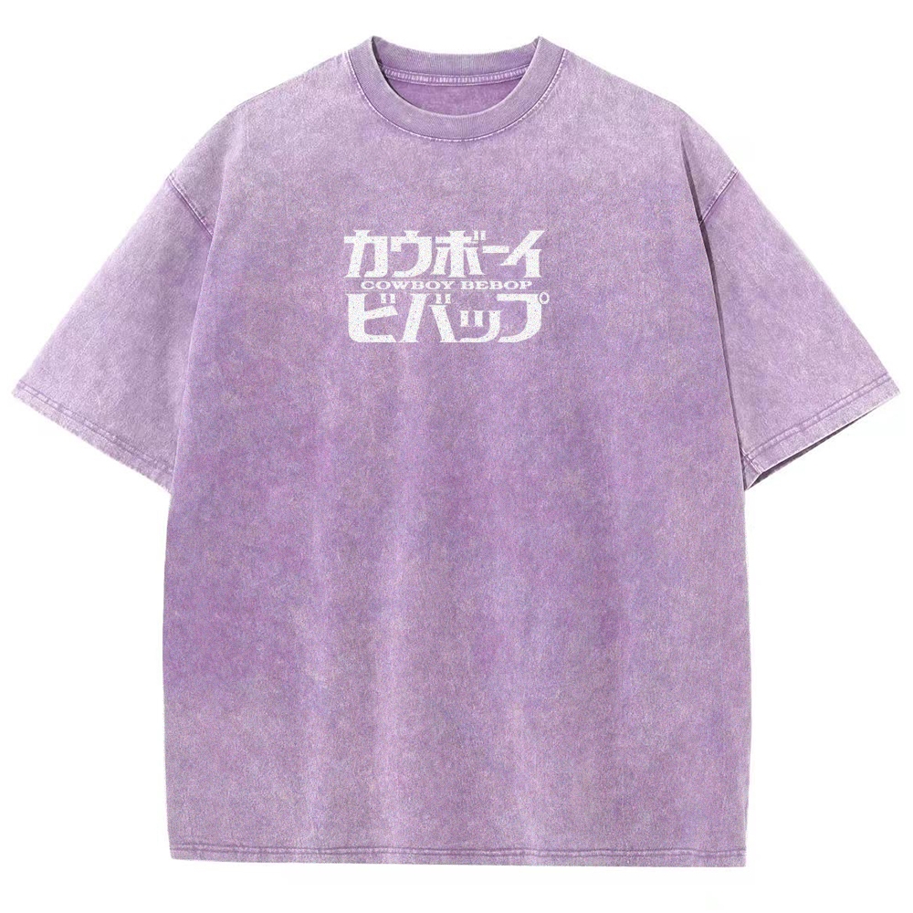 Cowboy Bebop Unisex Fit Washed T-Shirt